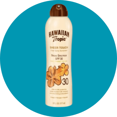 Hawaiian Tropic Sheer Touch Ultra Radiance SPF 30 Sunscreen Spray: